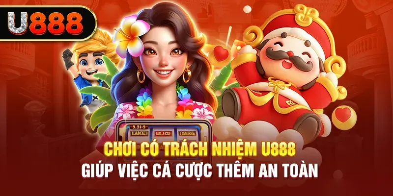 Chơi có trách nhiệm U888 giúp việc cá cược thêm an toàn