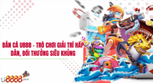 Bắn cá U888 – Trò chơi giải trí hấp dẫn, đổi thưởng siêu khủng