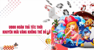 U888 hoàn trả tức thời – Khuyến mãi vàng không thể bỏ lỡ